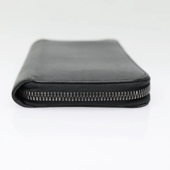 LOUIS VUITTON Monogram Shadow Zippy Wallet Vertical Black M62902 LV Auth 91911 - Picture 8 of 15